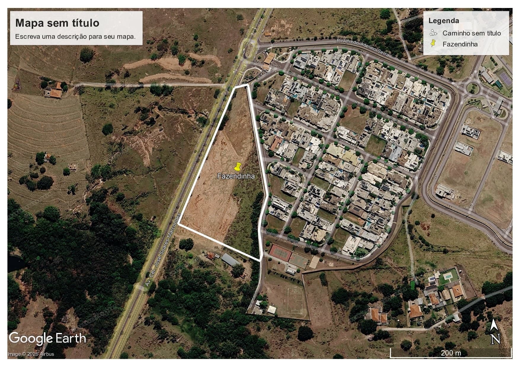 Área de 33.000 m² para empreendimento em Presidente Prudente